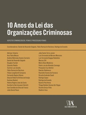 cover image of 10 Anos da Lei das Organizações Criminosas